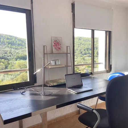 Remote Work In Spanish Mediterranean Countryside Apartment